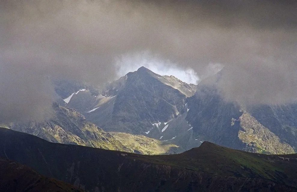 Krótka (2365m.n.p.m.). Odsłona z Czerwonych Wierchów