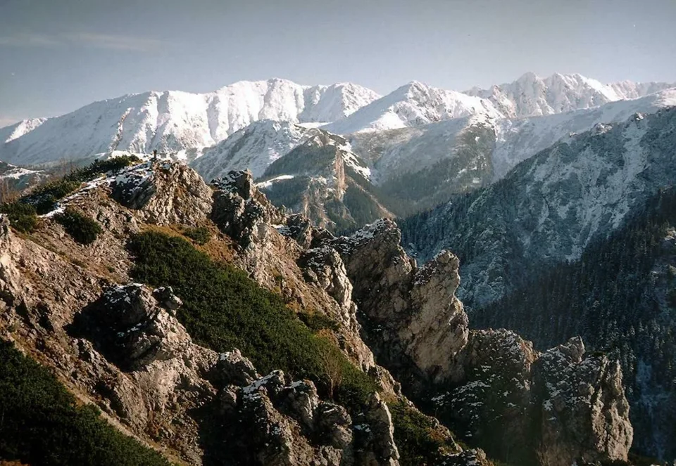 Tatry Wysokie z Sarniej Skały