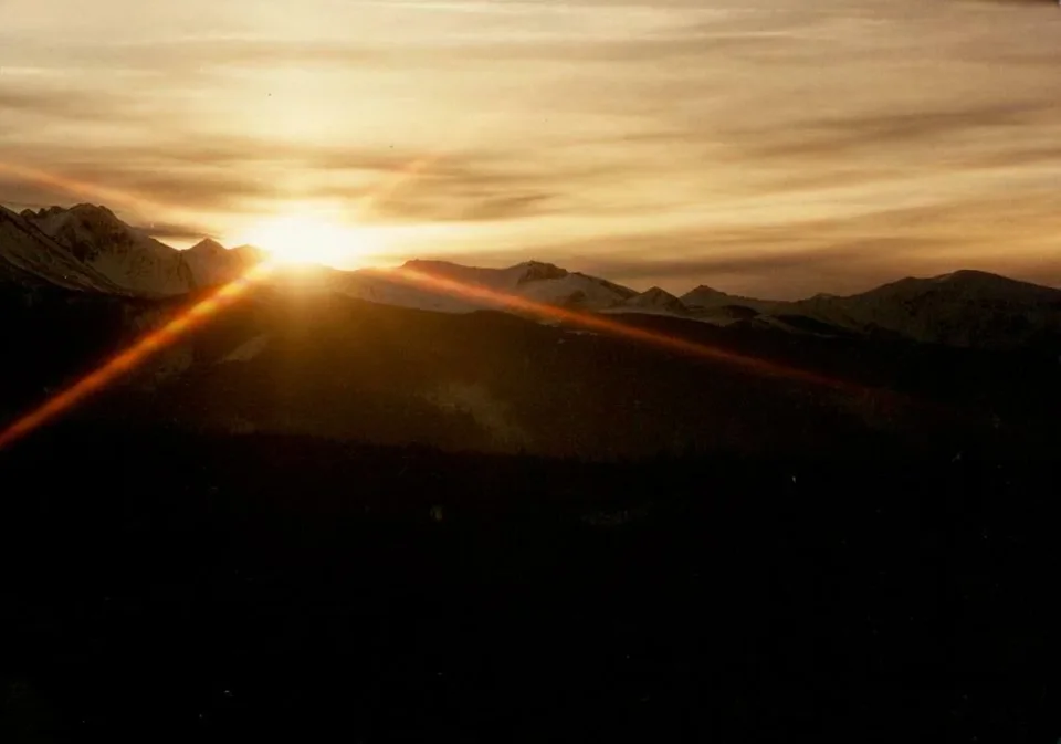 Widok z Głodówki na Tatry