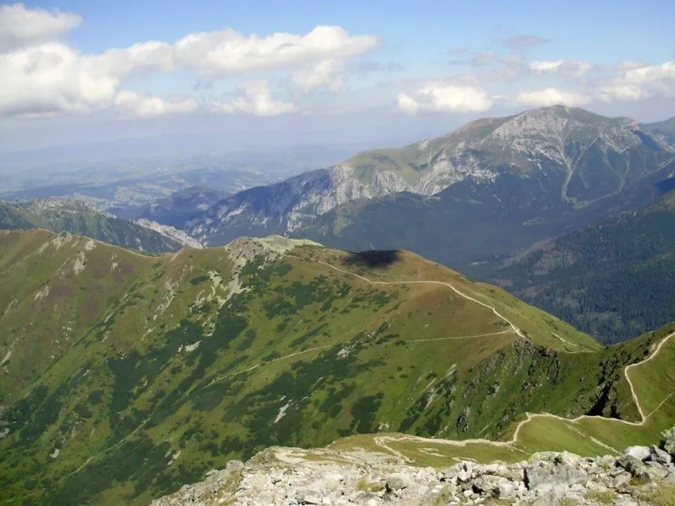 widok ze Starorobociańskiego
