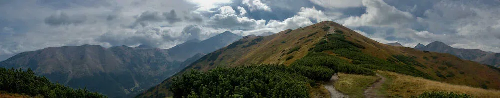 Panorama z Trzydniowiańskiego Wierchu