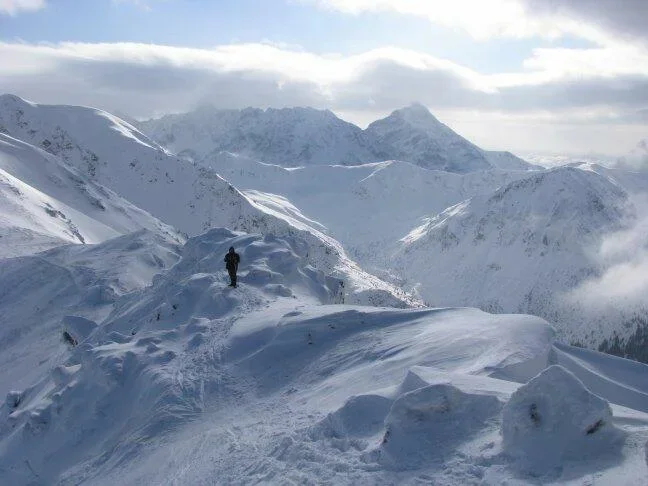 Tatry zima i ja