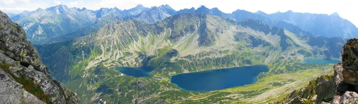 Dolina Pięciu Stawów z Orlej Perci