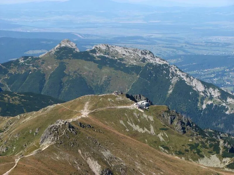 Kasprowy i Giewont.
