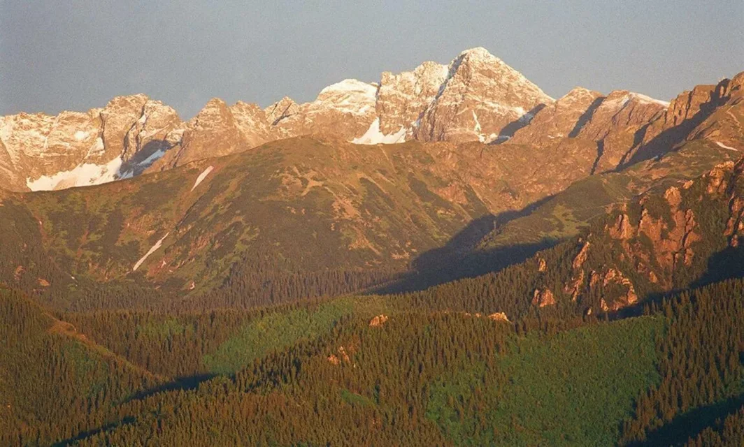 Tatry z ulicy Salamandra w Kościelisku