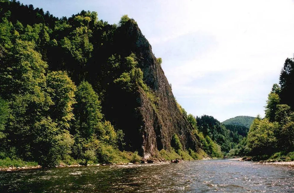 Rwący nurt Dunajca