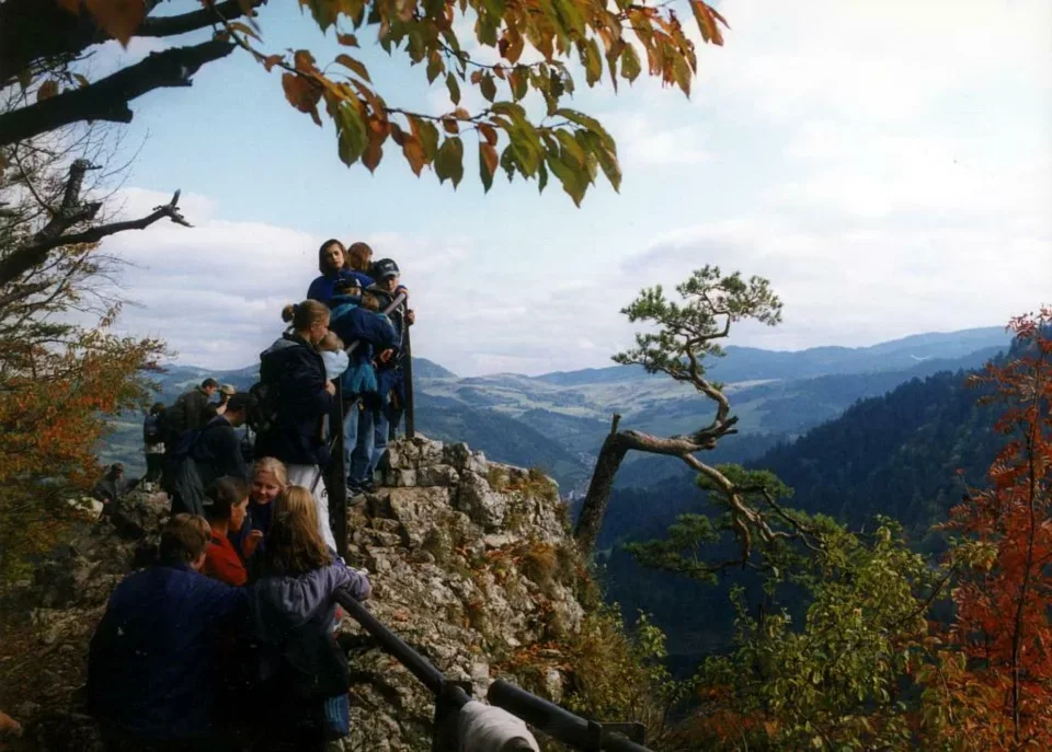 Skolica jesienią