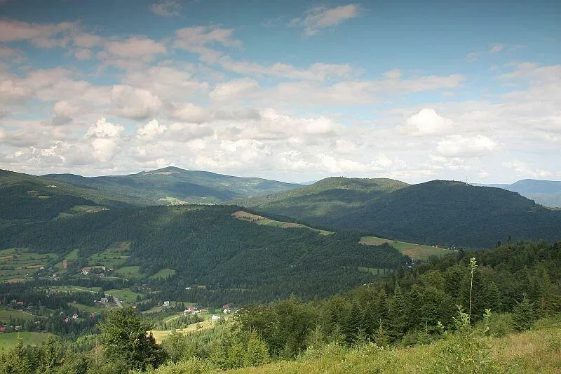 Beskid Wyspowy z Gorców