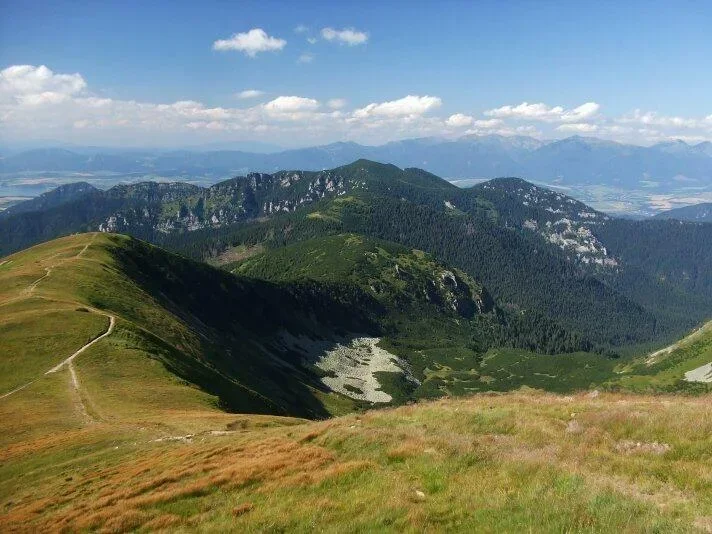 Kralov stol Prasiva Tanecnica Klinceky Krakova hola Zadny vrch