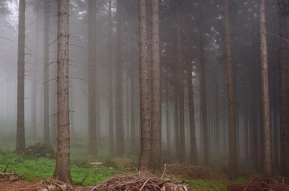 Beskid Żywiecki. Mgła pod Rycerzową
