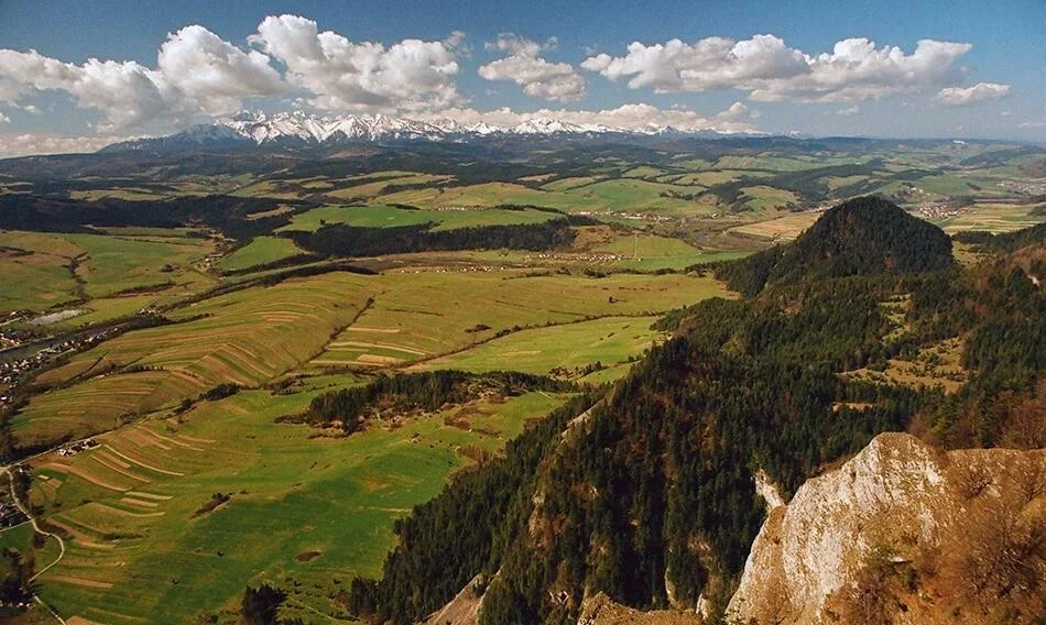 Pieniny. Widok z Okrąglicy