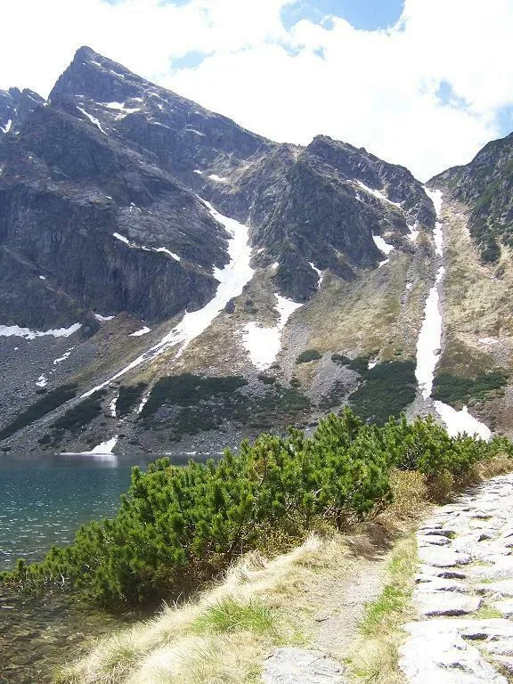 czarny staw gąsienicowy