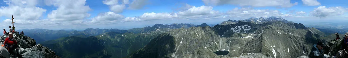 panorama z Krywania