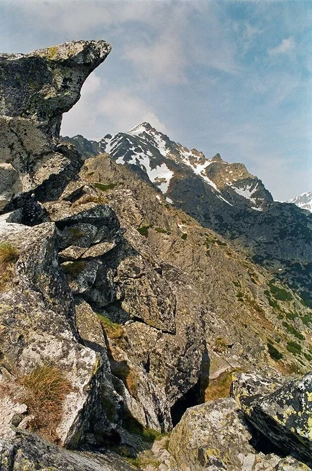 Słowackie Tatry Wysokie. Sławkowski Grzebień i Sławkowski Szczyt