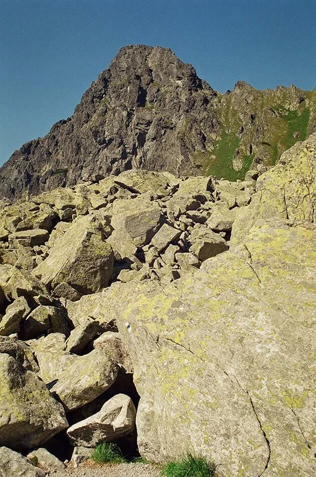 Słowackie Tatry Wysokie. Hruba Turnia