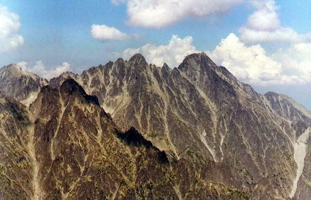 Łomnica - widok ze Sławkowskiego Szczytu