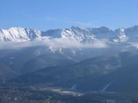 Widok na Tatry Wysokie z Gubałówki