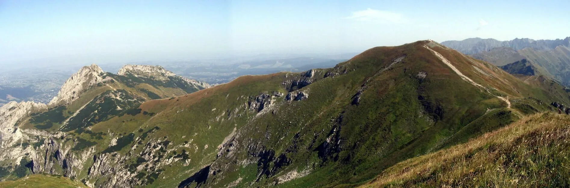 Giewont i Kondracka Kopa z Malolaczniaka