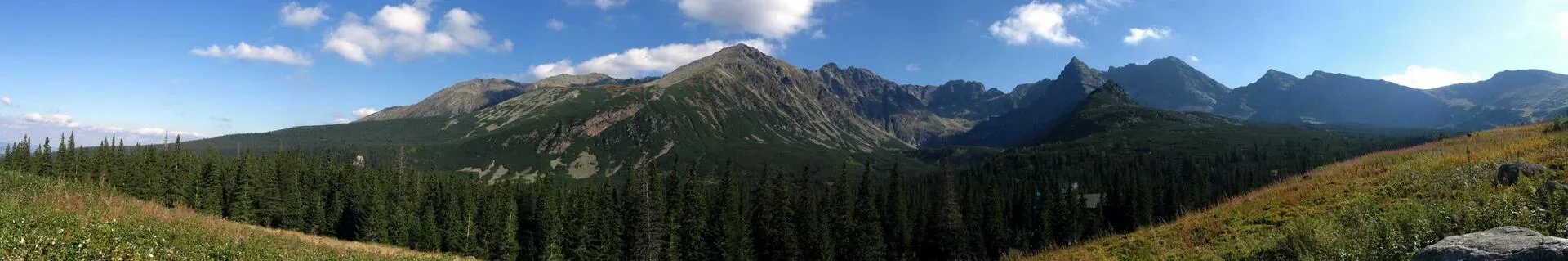Panorama z Gasienicowej