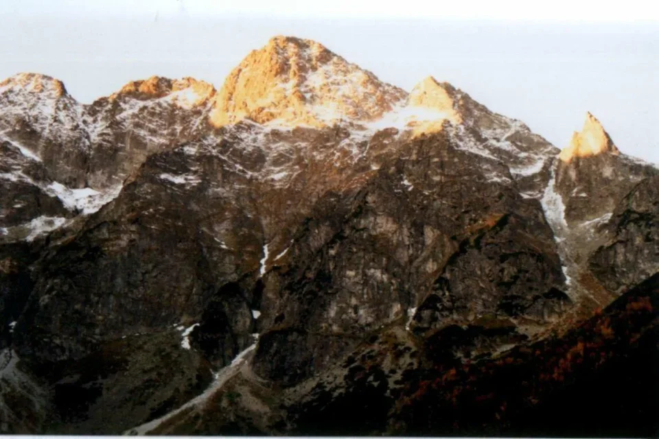 Mięguszowieckie Szczyty i Mnich
