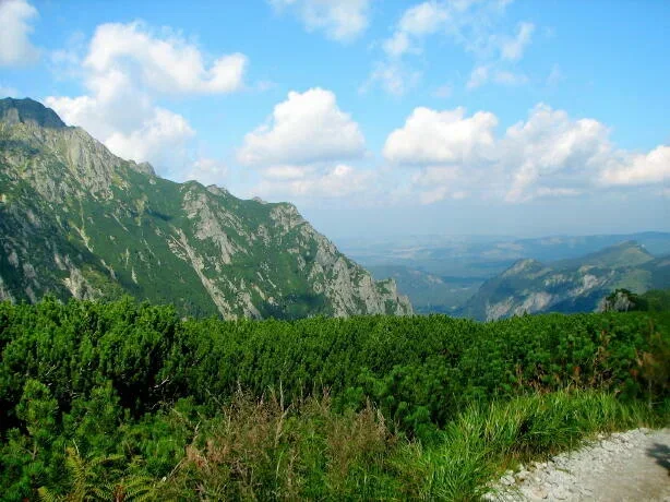 w drodze do Morskiego Oka