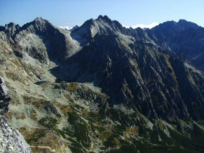 Male Rysy Rysy Tazky Vysoka Popradsky hreben Mengusovska dolina Gerlach