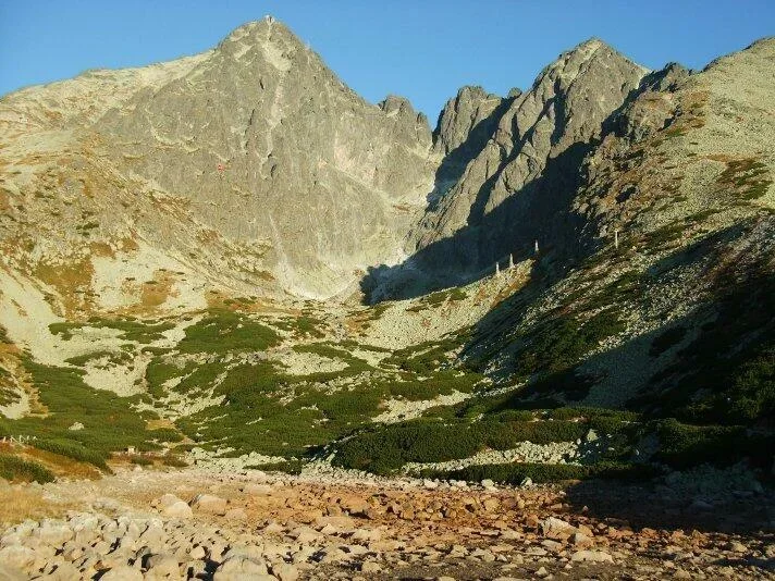 Skalnata_Lomnicka dolina_Lomnicky kotol Lomnicky_Lomnica Vidlove veze Kezmarsky Huncovsky