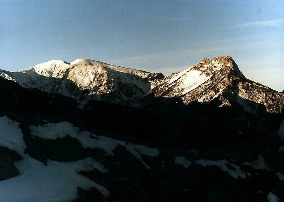 Giewont i Czerwone Wierchy od wschodu