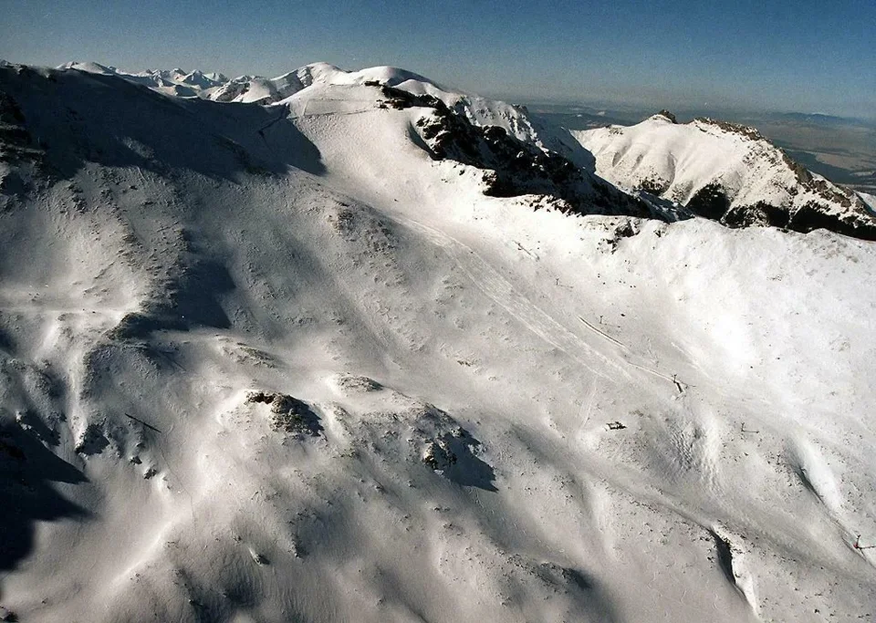 Kasprowy Wierch, Czerwone Wierchy i Giewont od wschodu