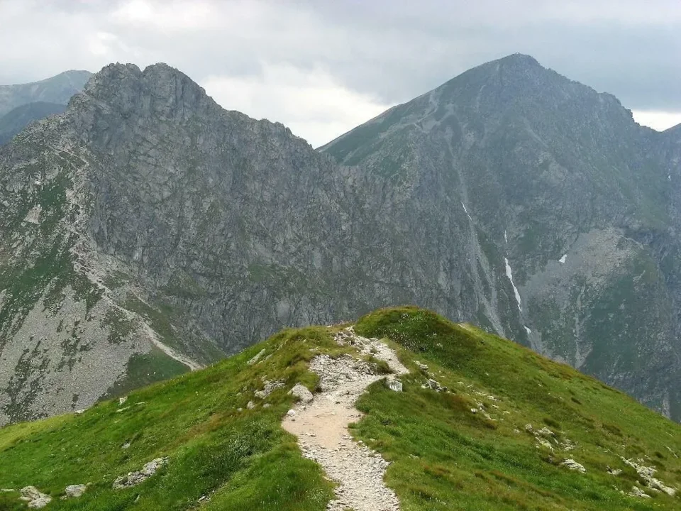 Widok z Wołowca na Rohacze