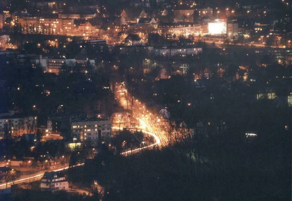 Zakopane nocą