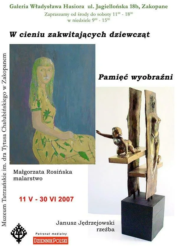 Wystawa „W cieniu zakwitających dziewcząt” i „Pamięć wyobraźni”
