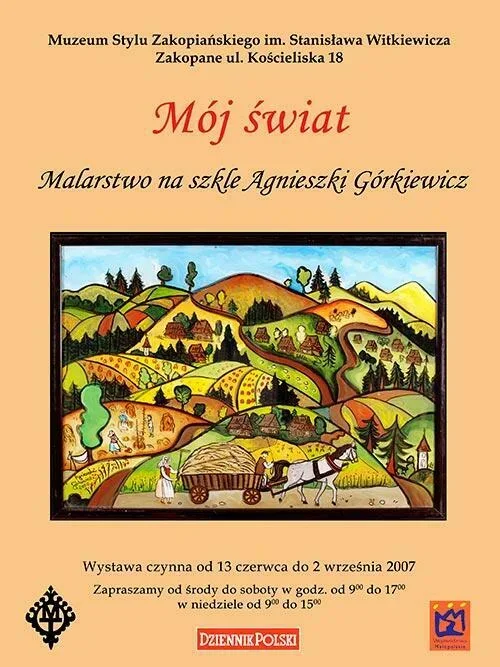 „Mój świat. Malarstwo na szkle Agnieszki Górkiewicz.”