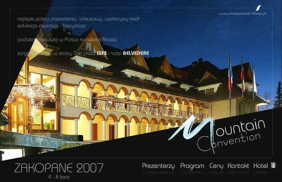 Konwencja fitness 4-8 lipca Zakopane