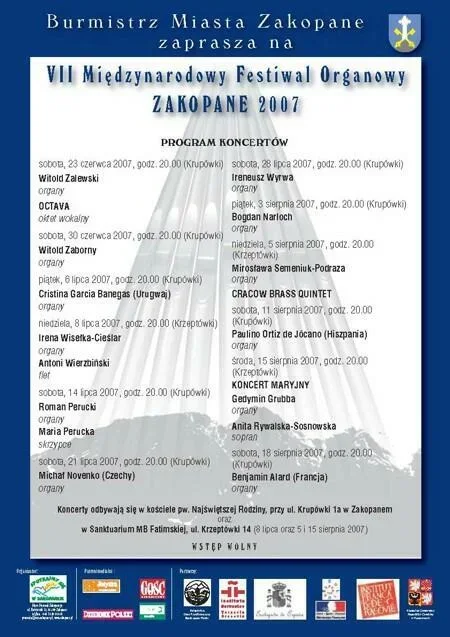 VI Międzynarodowy Festiwal Organowy