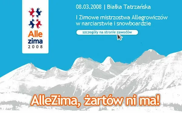 Pierwszy zimowy piknik Allegro