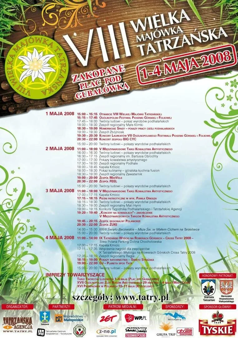 VIII WIELKA MAJÓWKA TATRZAŃSKA