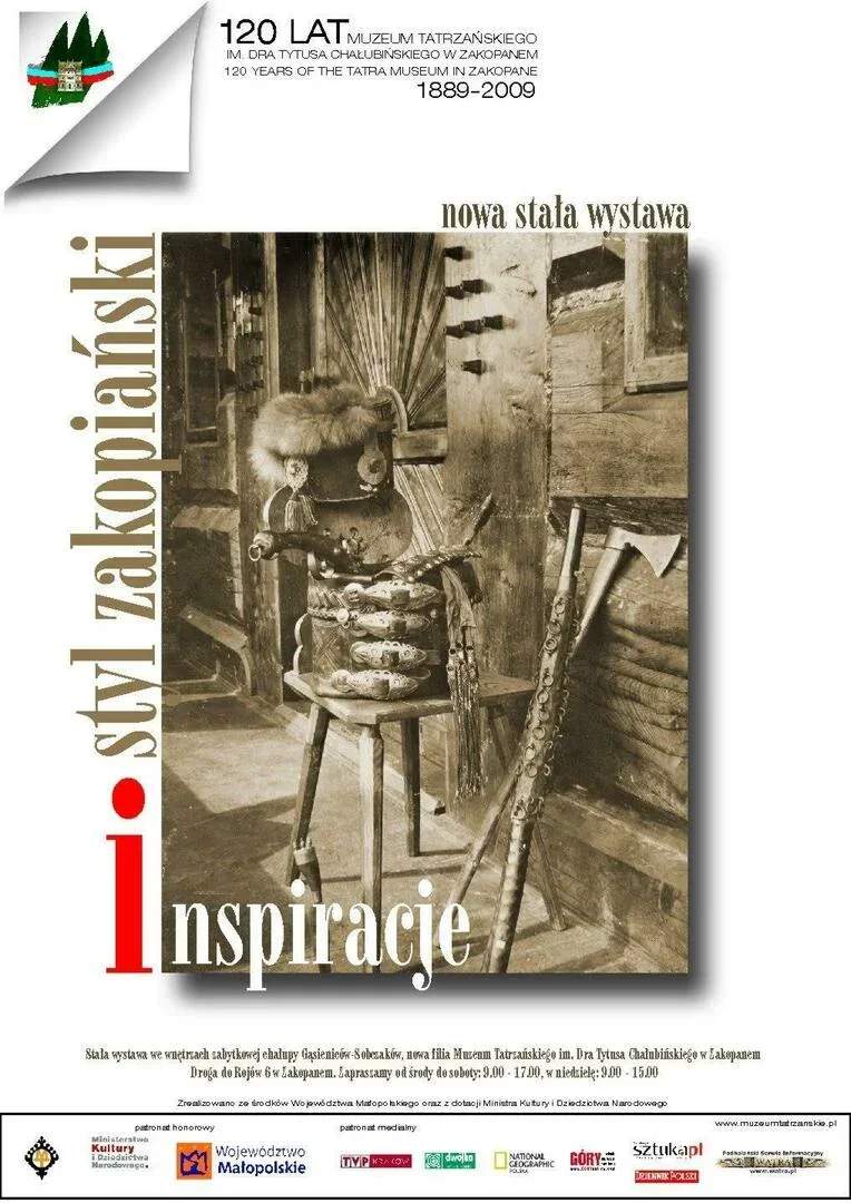 Otwarcie stałej wystawy „Styl zakopiański – inspiracje”
