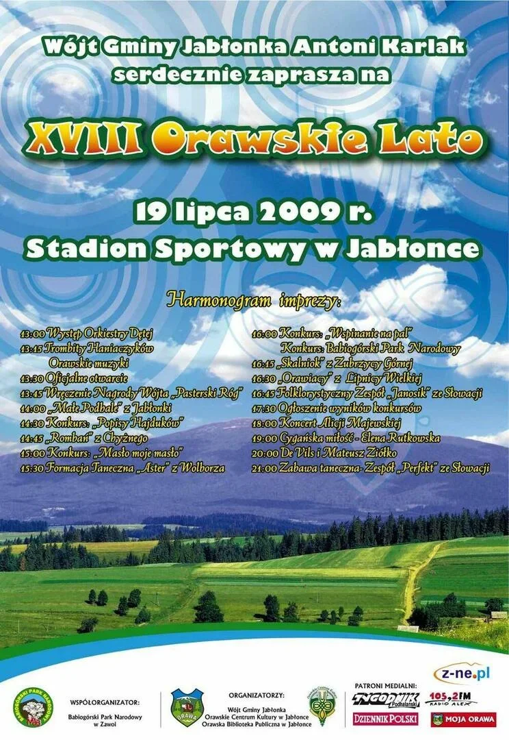 XVIII Orawskie Lato