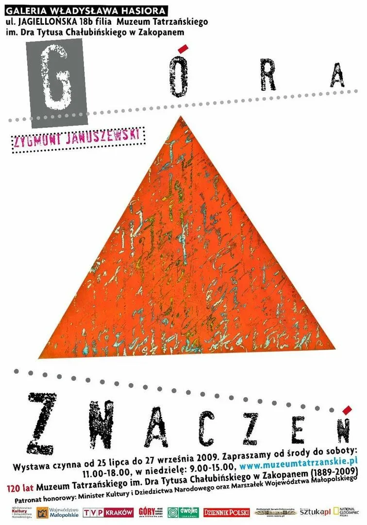 ZYGMUNT JANUSZEWSKI. GÓRA ZNACZEŃ