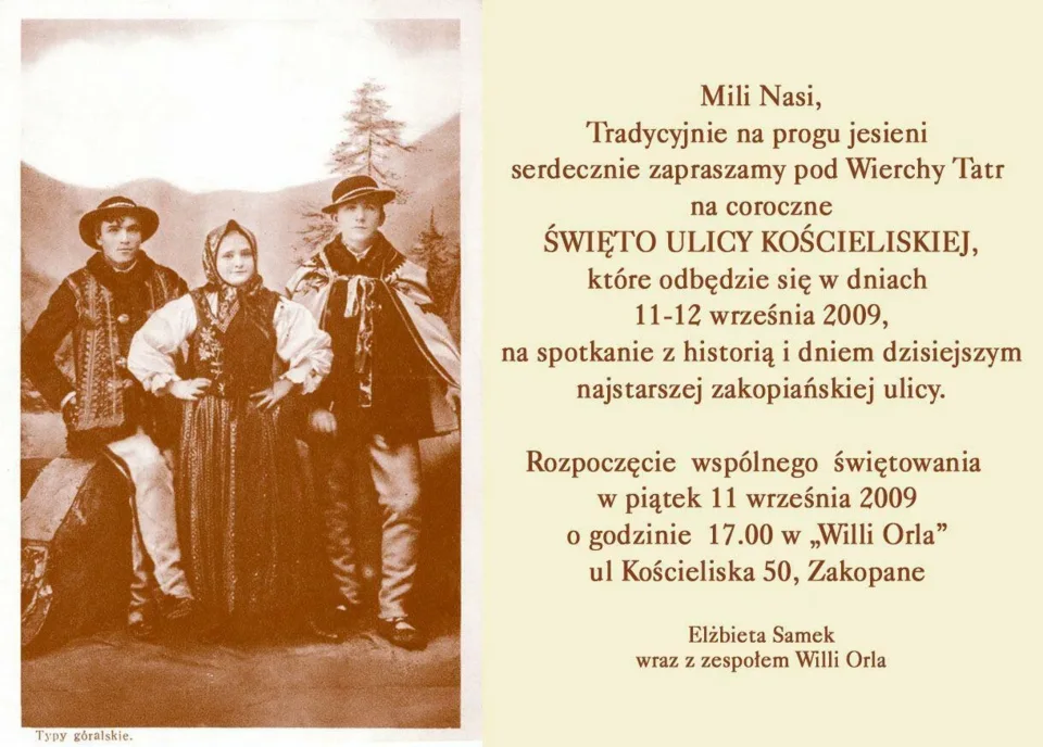 Dzień ulicy Kościeliskiej