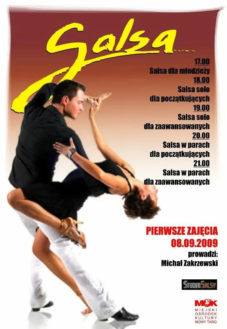 Salsa - pierwsze zajęcia