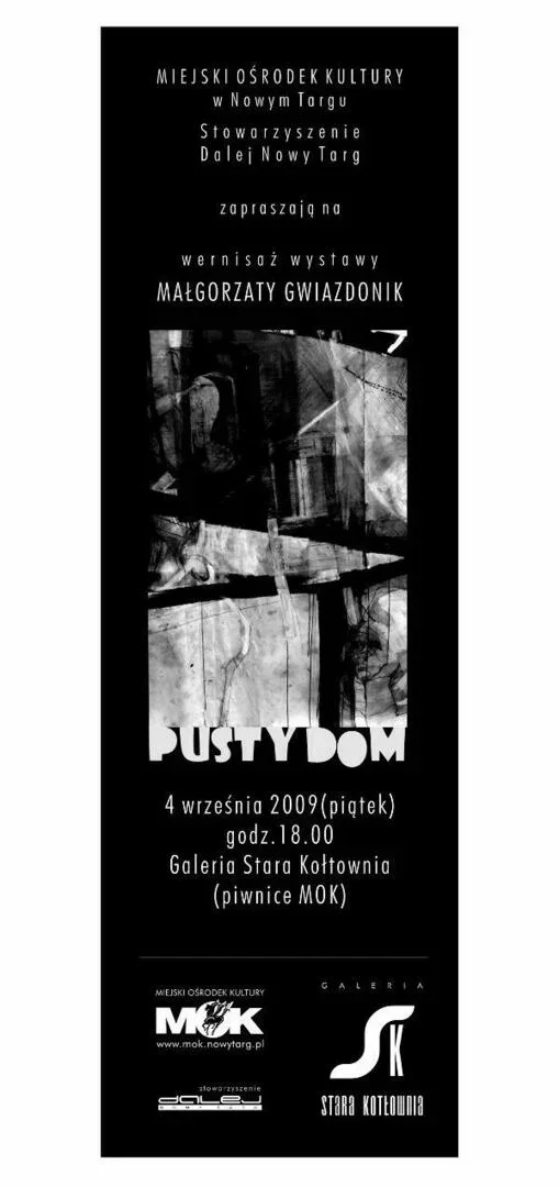Otwarcie wystawy rysunku Małgorzaty Gwiazdonik pt. "Pusty Dom"