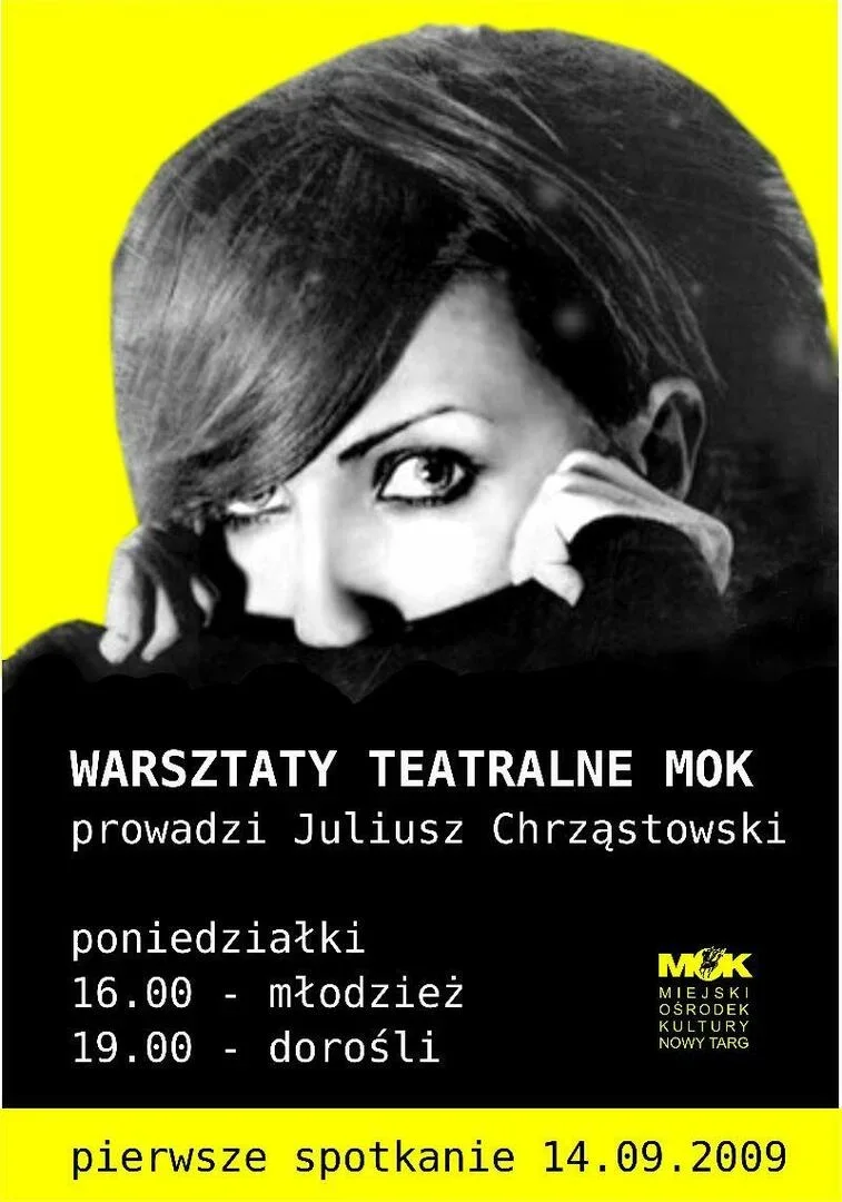 Pierwsze spotkanie warsztatów teatralnych MOK