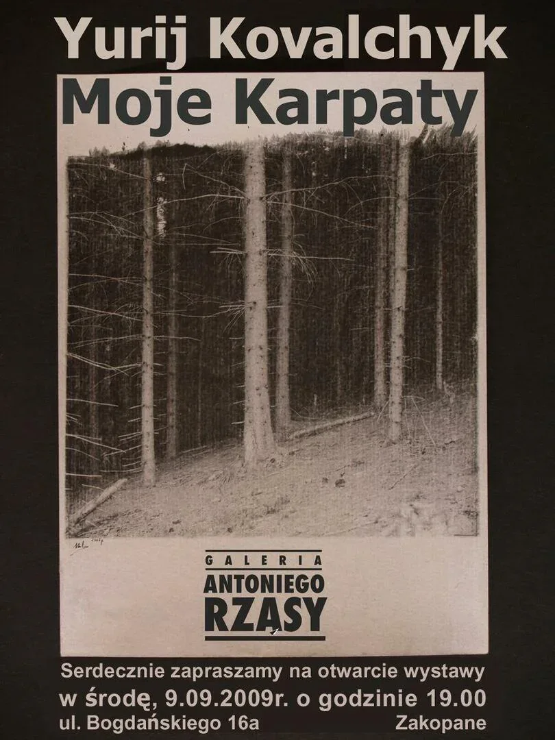 Wernisaż wystawy fotografii Yurija Kovalchyka, pt. Moje Karpaty