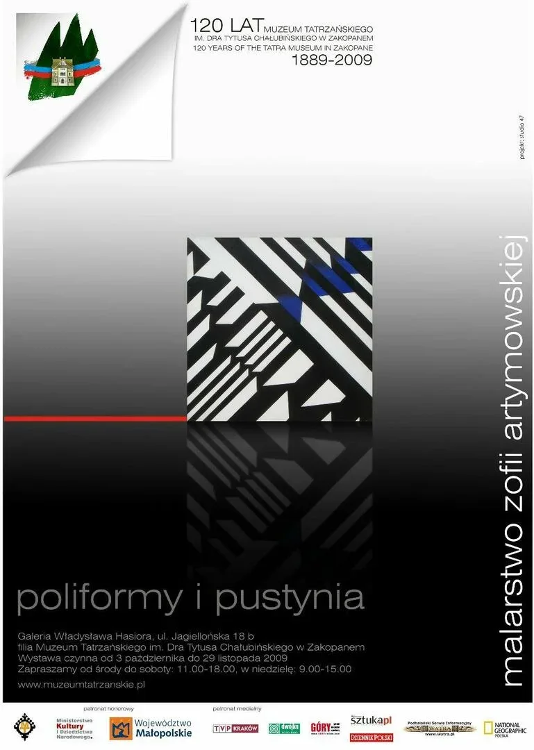 Wernisaż wystawy malarstwa Zofii Artymowskiej „Poliformy i pustynia”