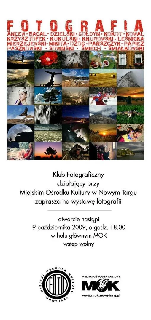 Wystawa Klubu Fotograficznego MOK