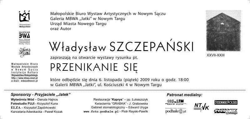 Otwarcie wystawy rysunku pt. PRZENIKANIE SIĘ