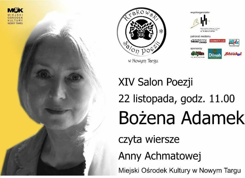 XIV Salon Poezji - Bożena Adamek