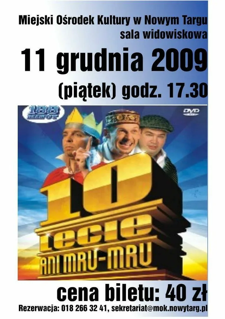 Występ Kabaretu "Ani Mru Mru"